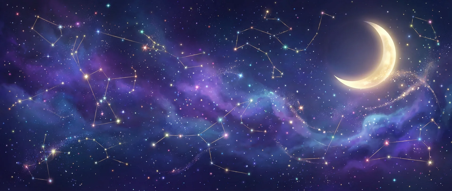 星空背景 - 荣耀水晶多少幸运值必出 | 每日星座运势与塔罗占卜